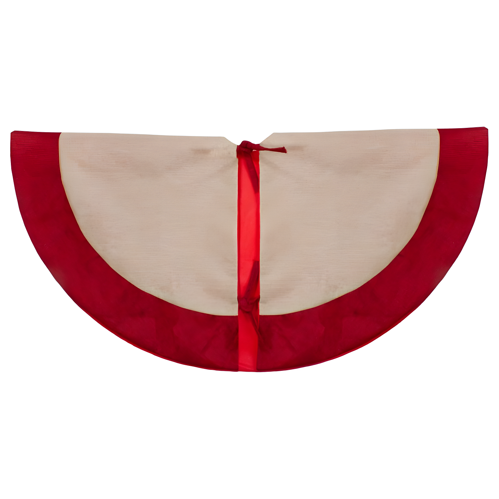 Northlight Santa Claus in Sleigh Embroidered Christmas Tree Skirt - 36"