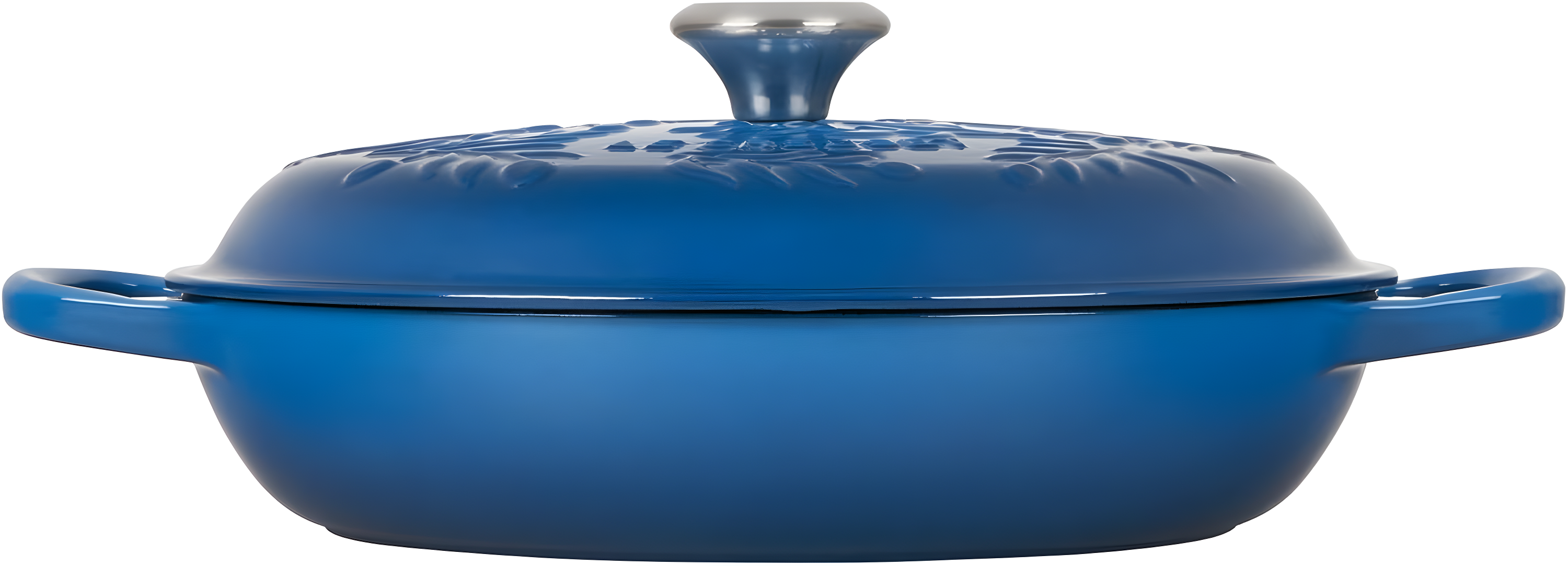 Le Creuset Le Creuset Signature Enameled Cast Iron Olive Branch Collection with Embossed Lid