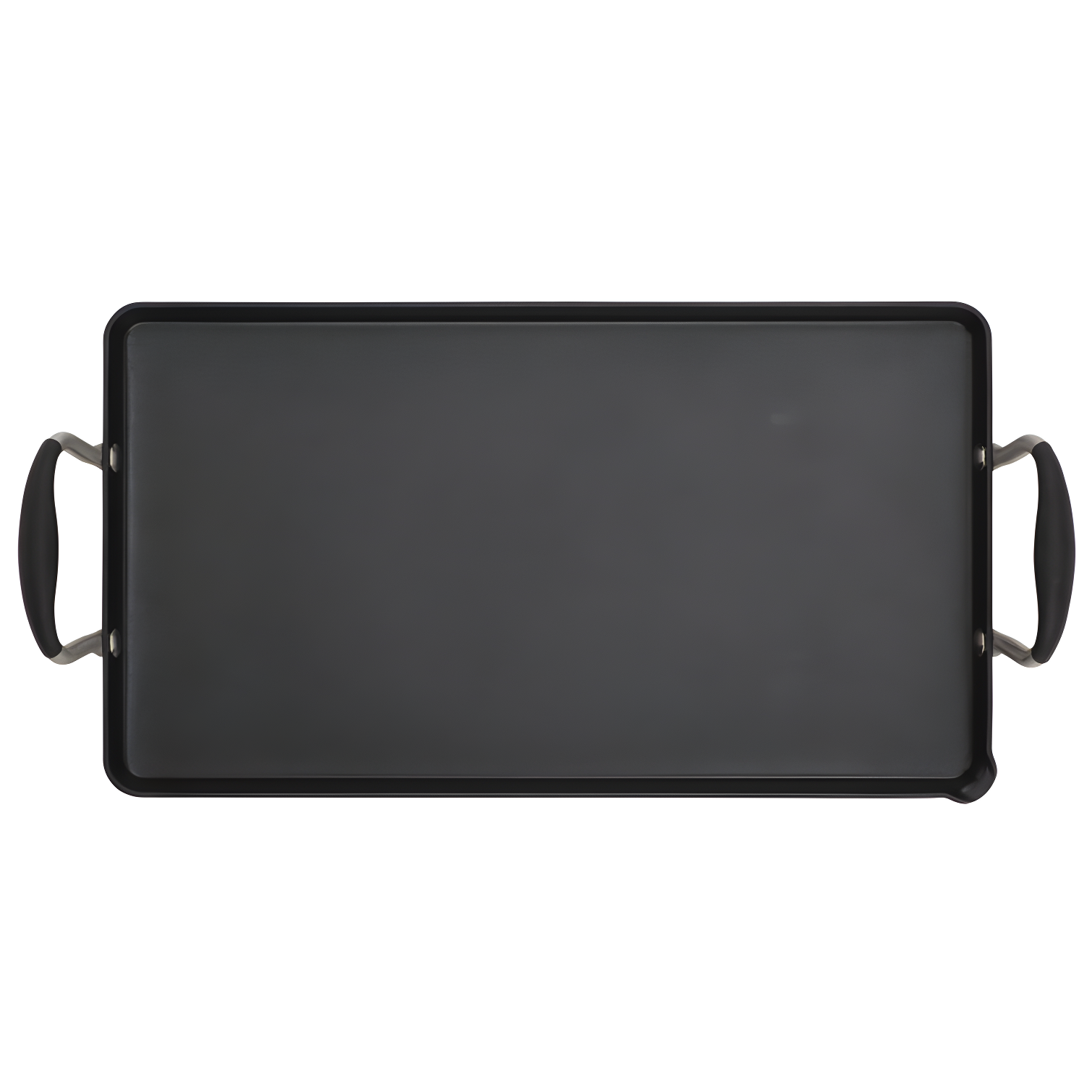 Anolon Advanced Home Hard Anodized Nonstick Double Burner Griddle, 10 Inch X 18 Inch