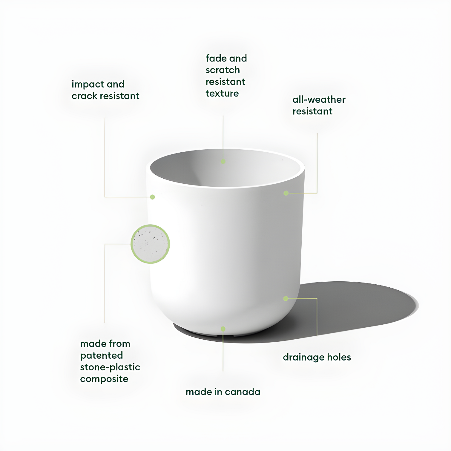 Mason Series Kona Planter
