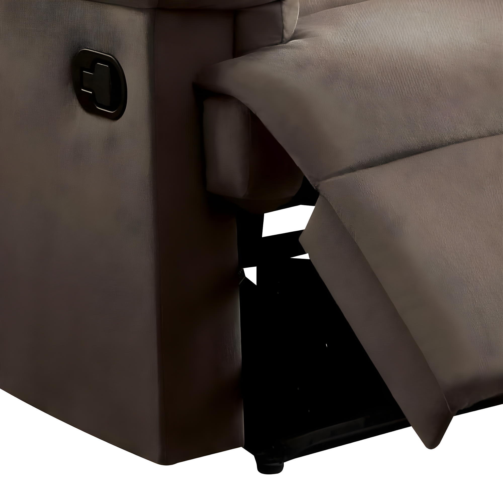 Acme Furniture Arcadia Woven Fabric Reclining Sofa Light Brown