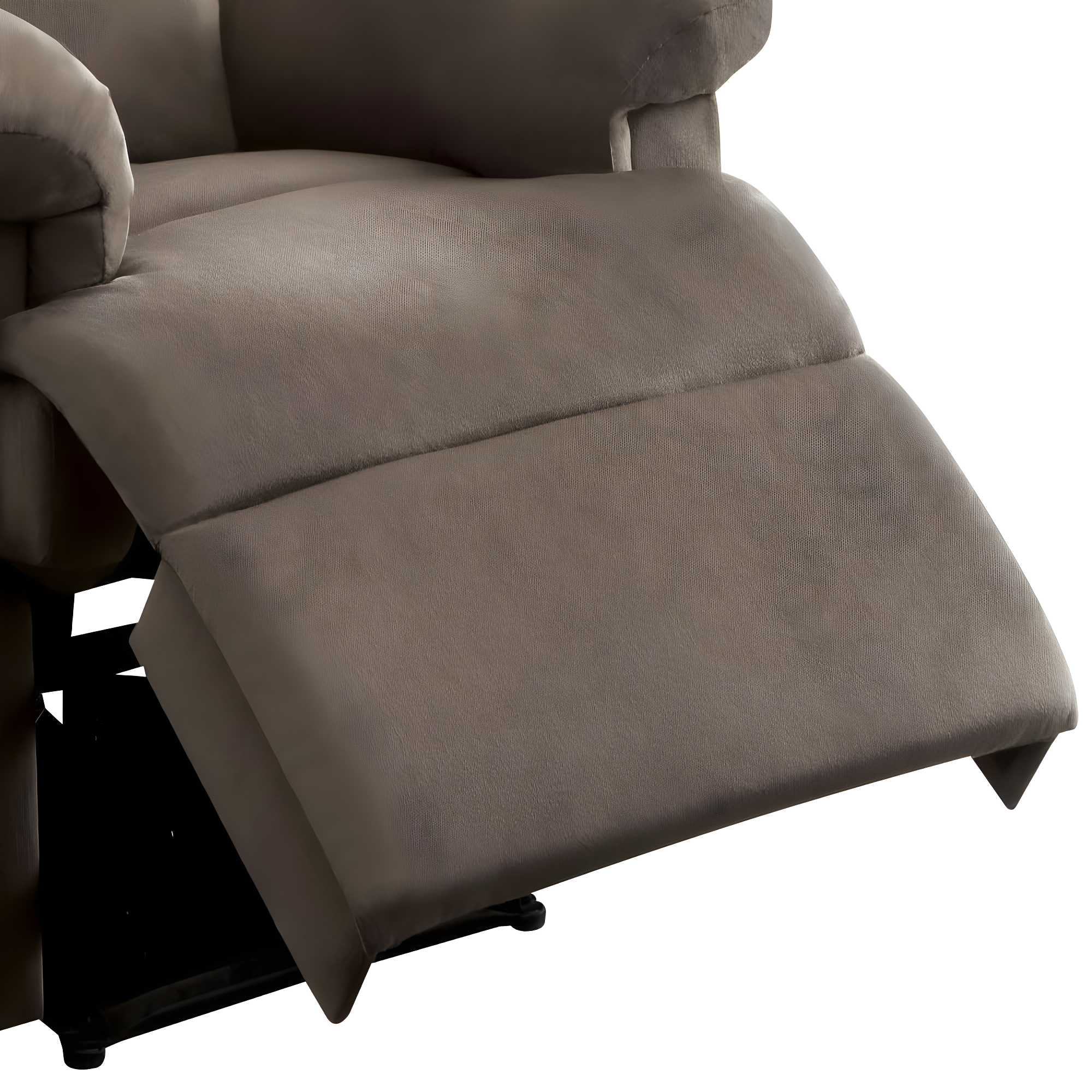 Acme Furniture Arcadia Woven Fabric Reclining Sofa Light Brown