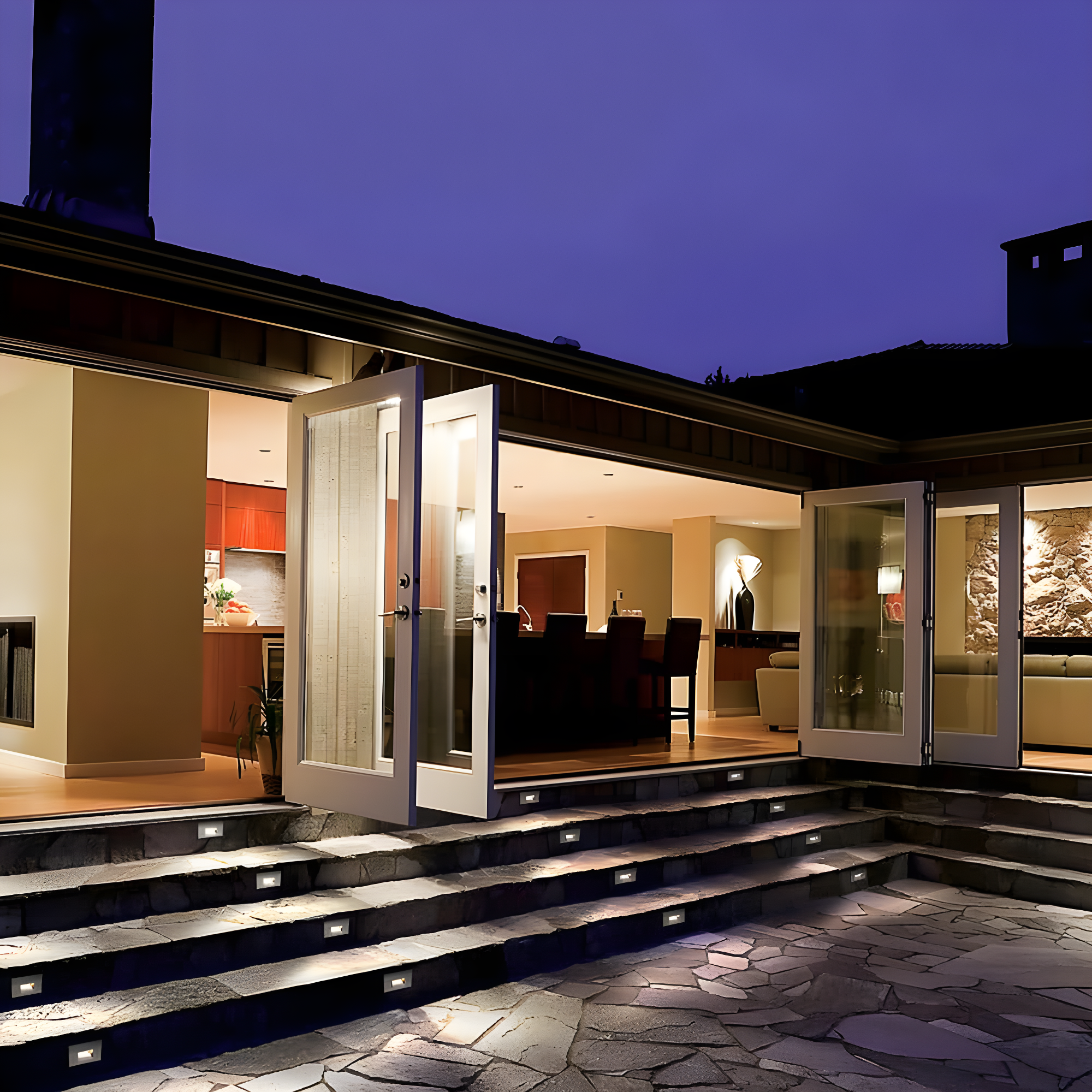 Low Voltage Integrated LED Metal Step Light