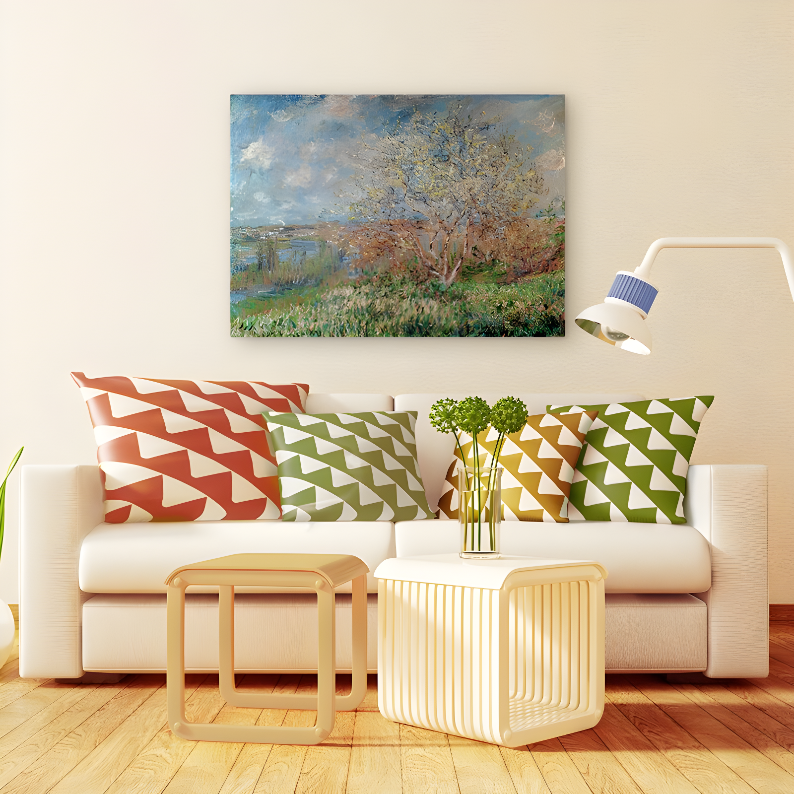 Andover Mills™ " Spring, 1880 " by Claude Monet