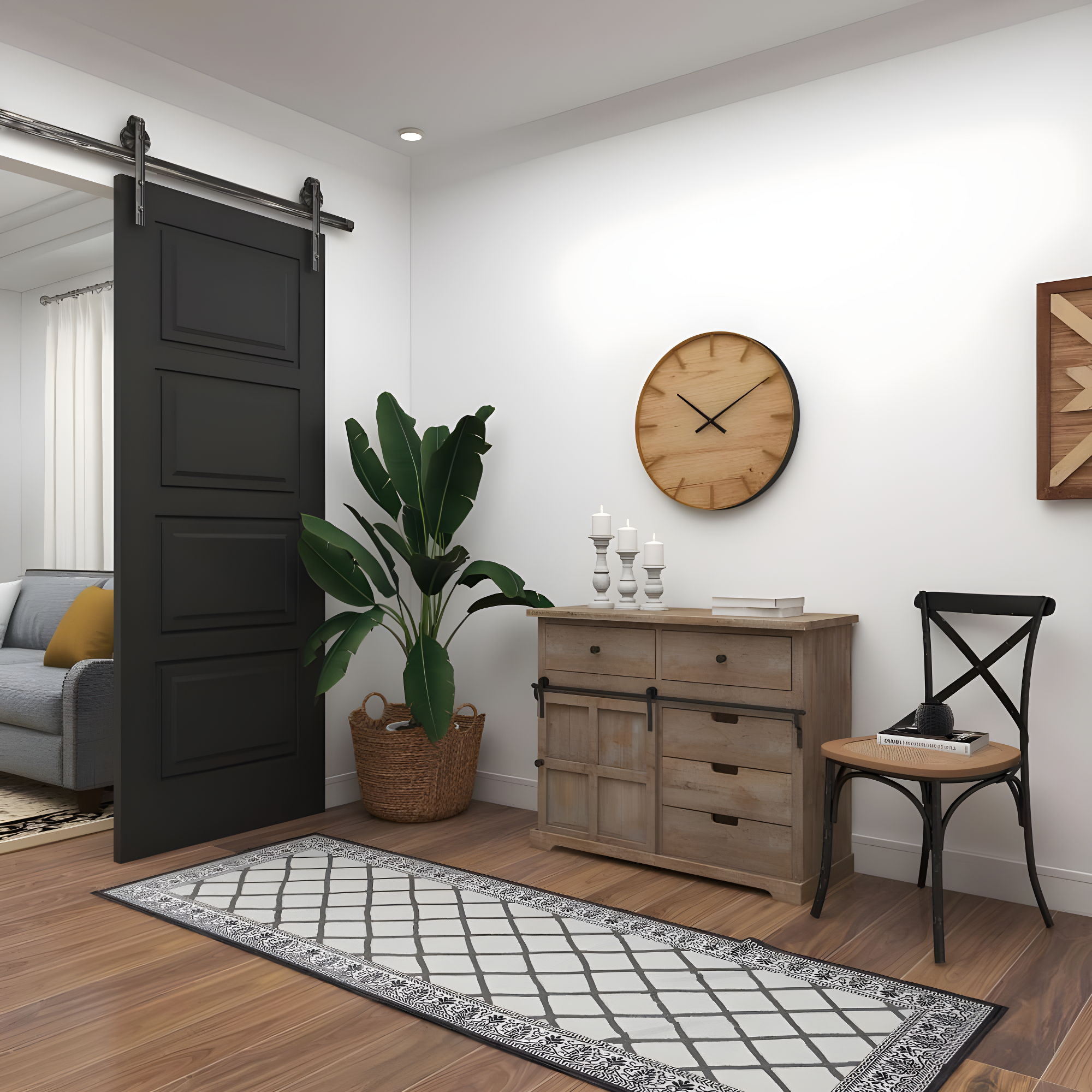 Mercury Row® Clintwood Metal Wall Clock