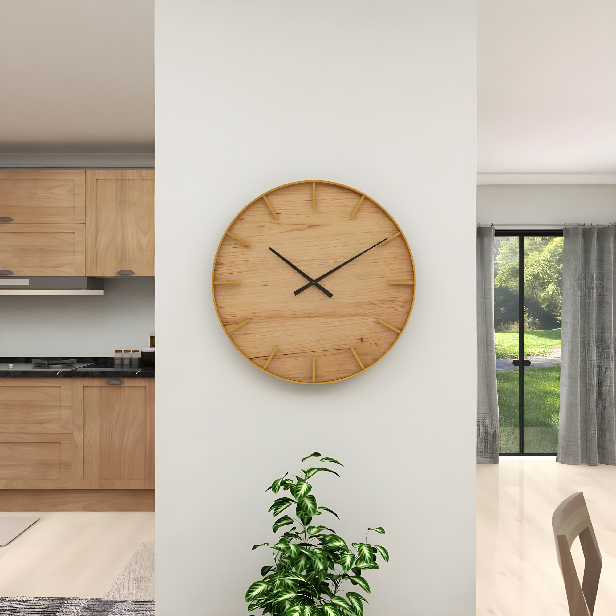Mercury Row® Clintwood Metal Wall Clock