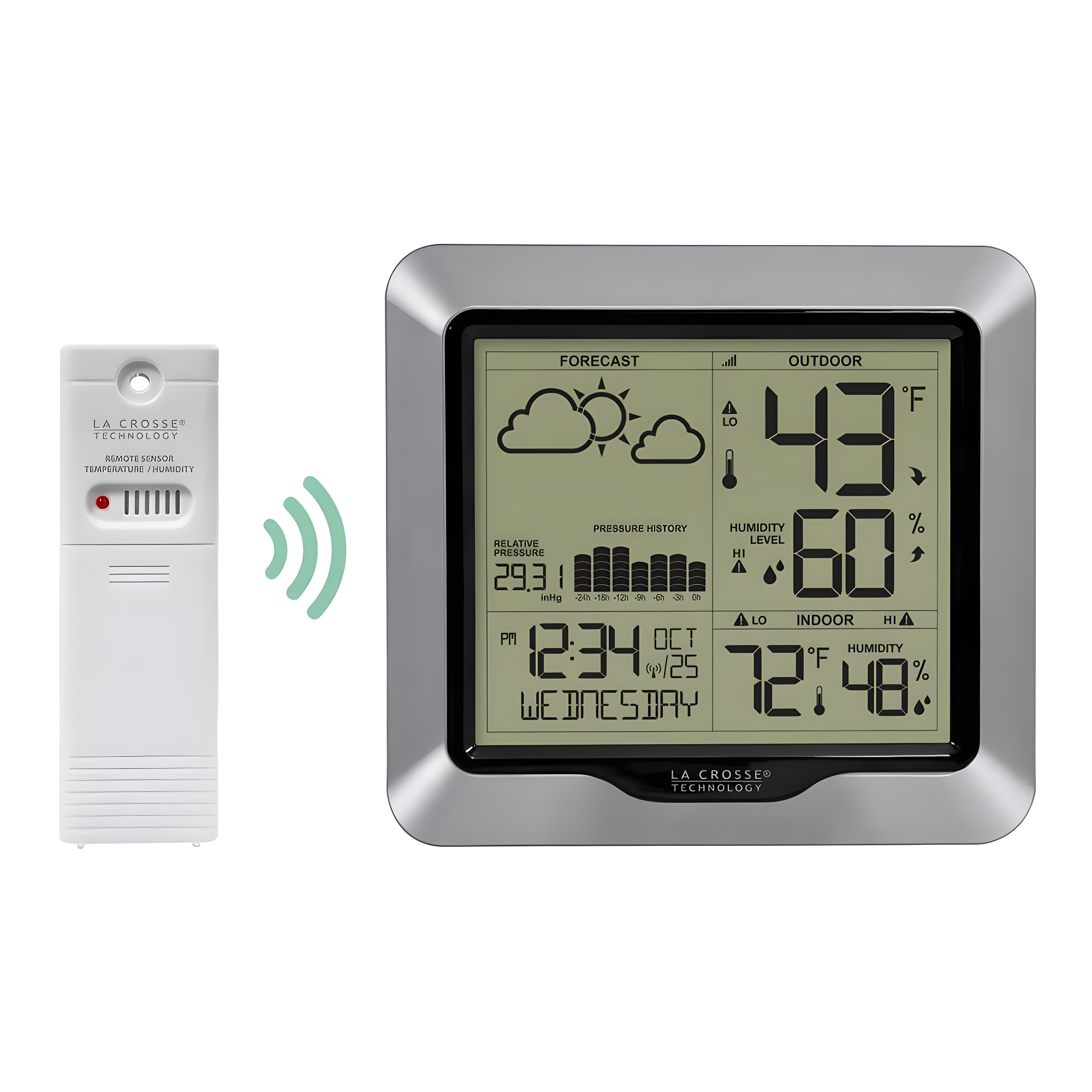 La Crosse Technology Hunter Forecast Station | Wayfair