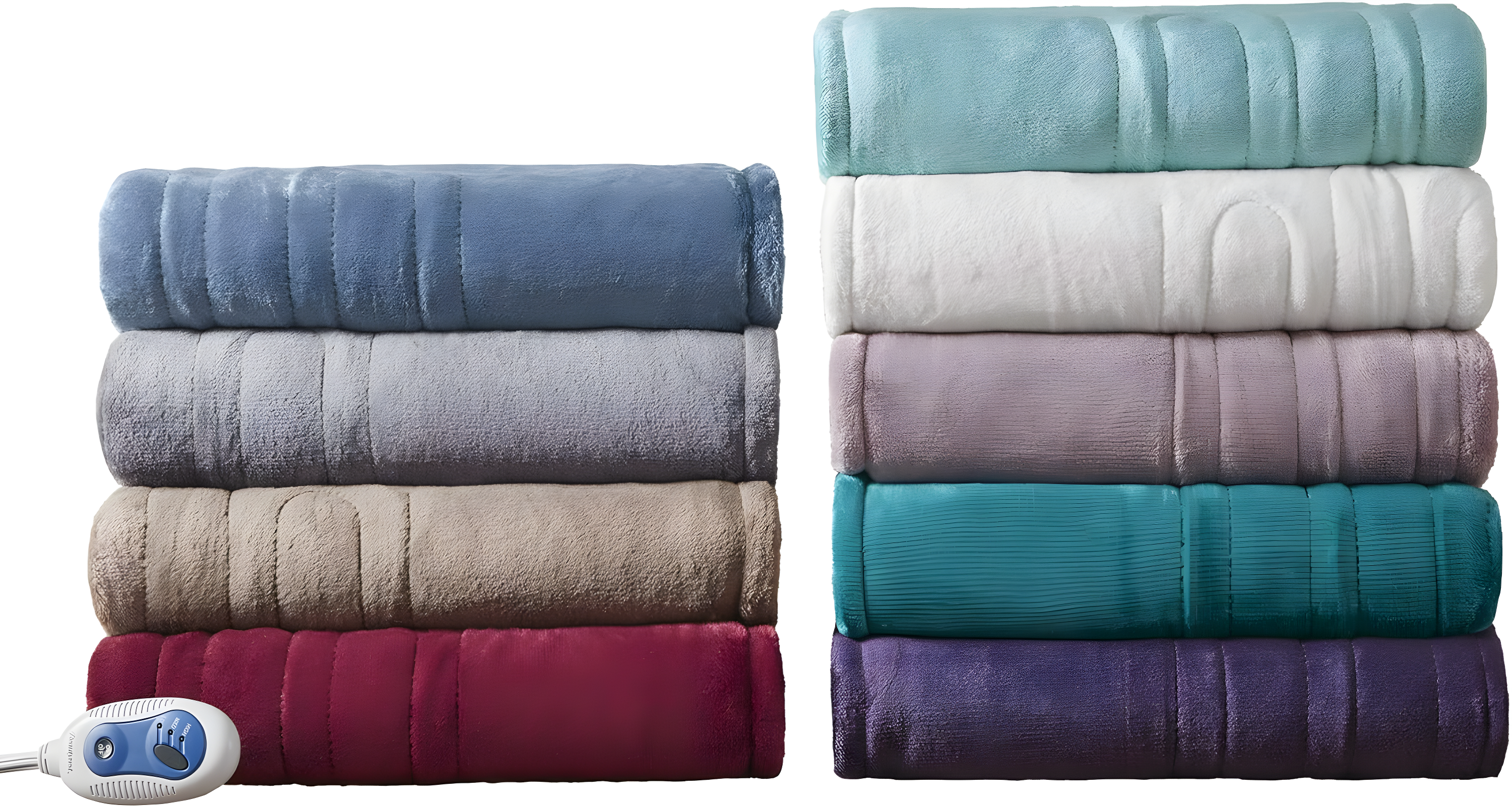 Beautyrest Heated Plush Oversized Throw