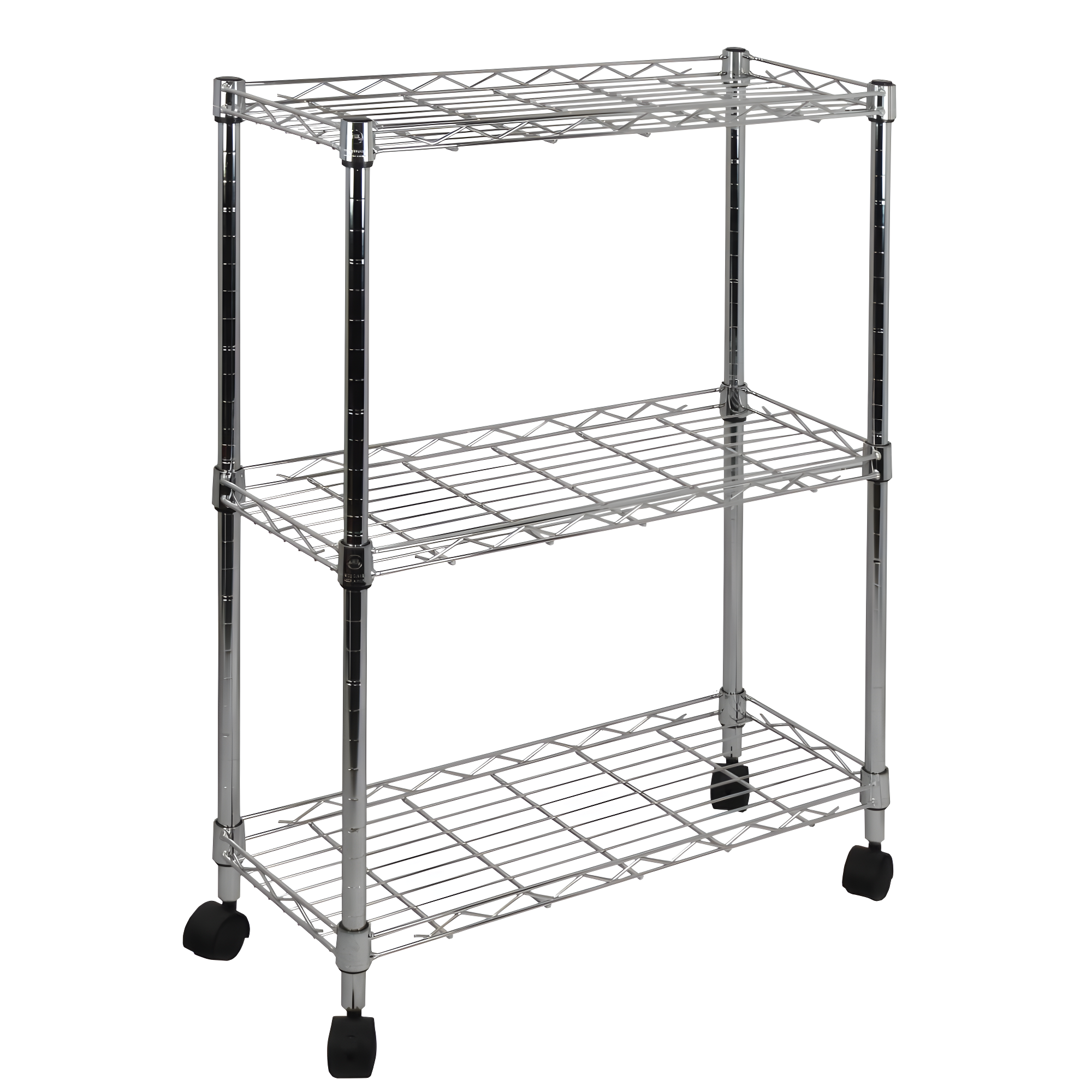 Oceanstar 3-Tier Shelving All-Purpose Utility Cart
