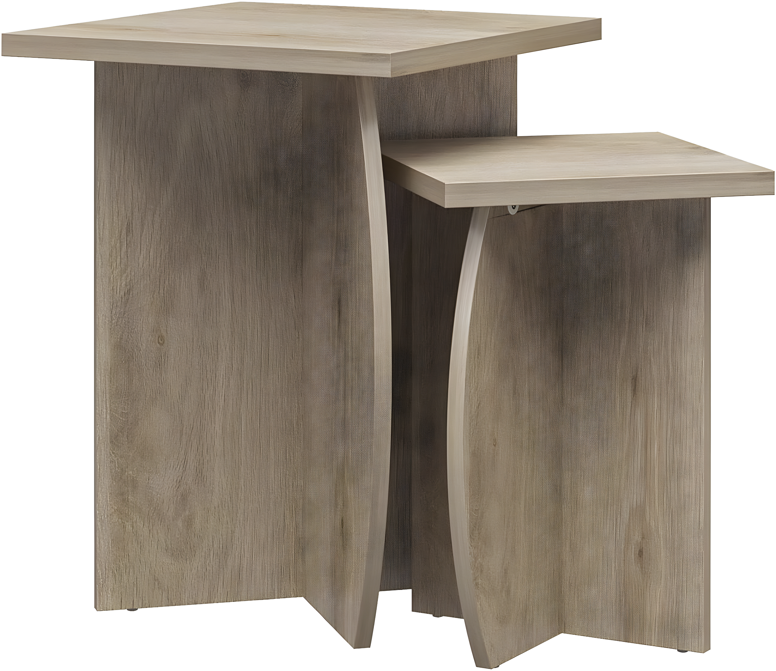 Novogratz Voler Pedestal Nesting Tables