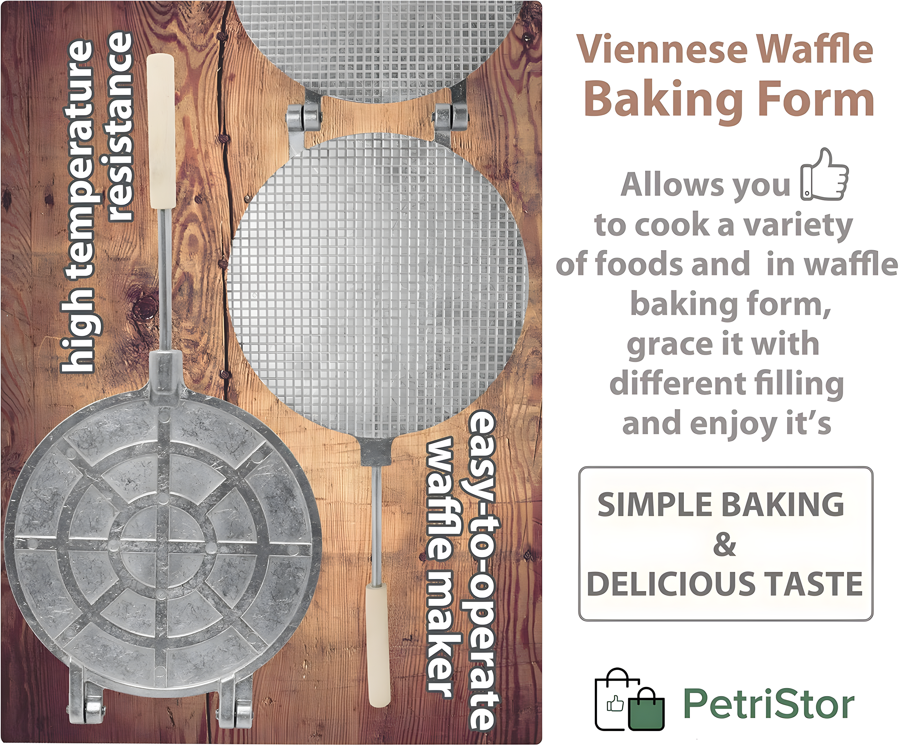 Waffle Maker - Waffle Cone Maker - Krumkake Iron - Wafer Maker - Waffle Makers - Waffle Cone Maker Machine - Stroopwafel Maker - Ice Cream - Wafer Iron Stroopwafel - Вафельница для трубочек