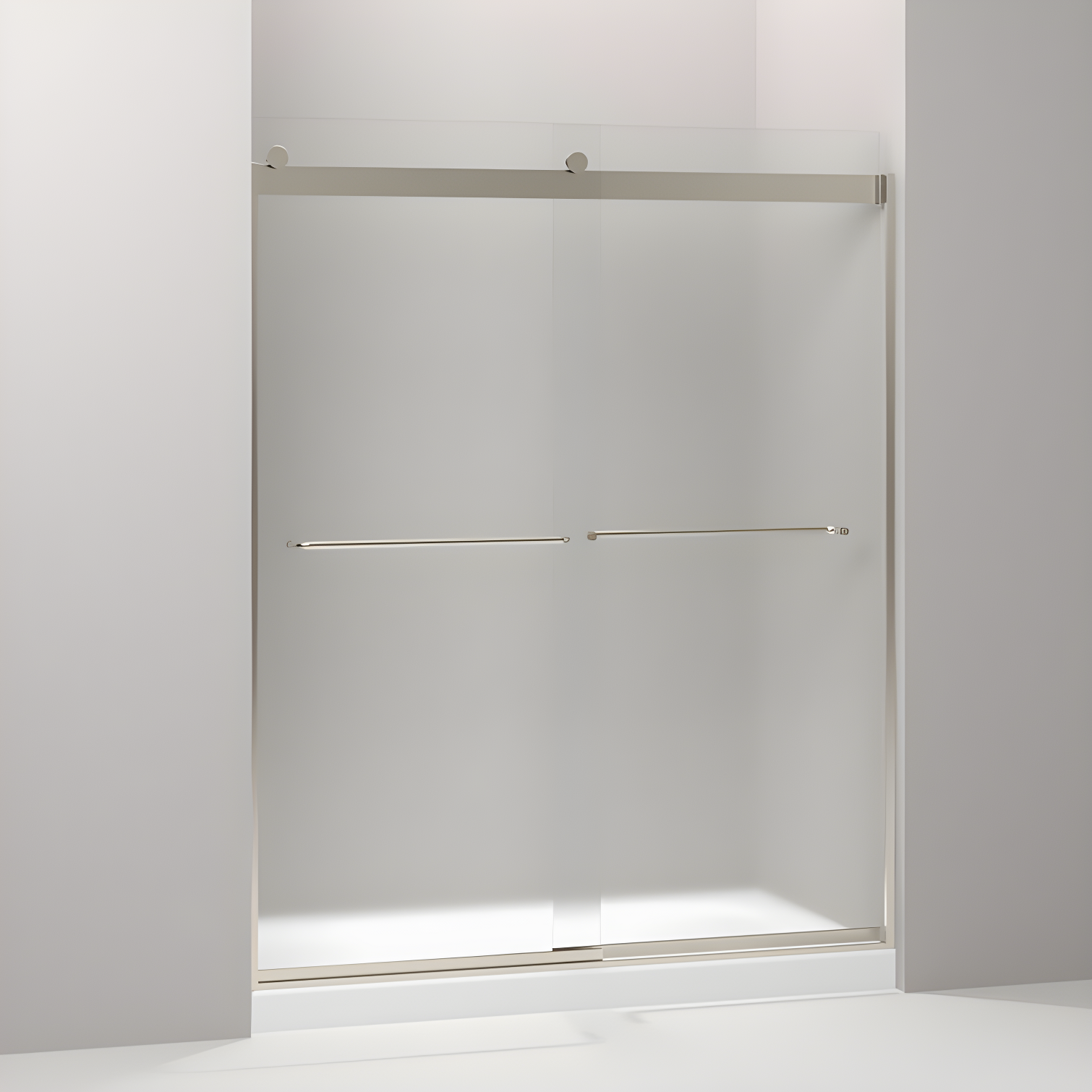 Levity 59.63" x 74" Bypass Shower Door with CleanCoat® Technology