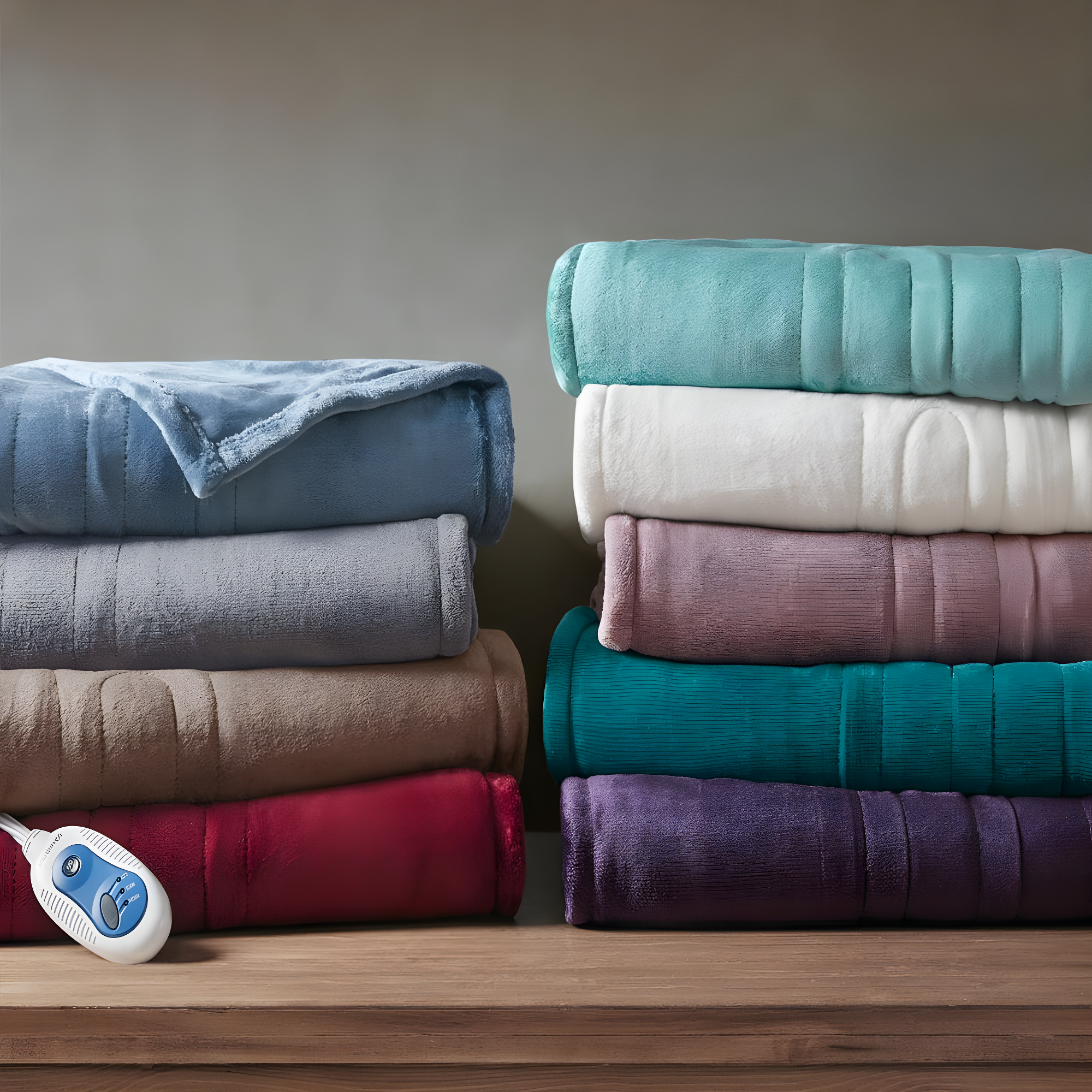 Beautyrest Heated Plush Oversized Throw