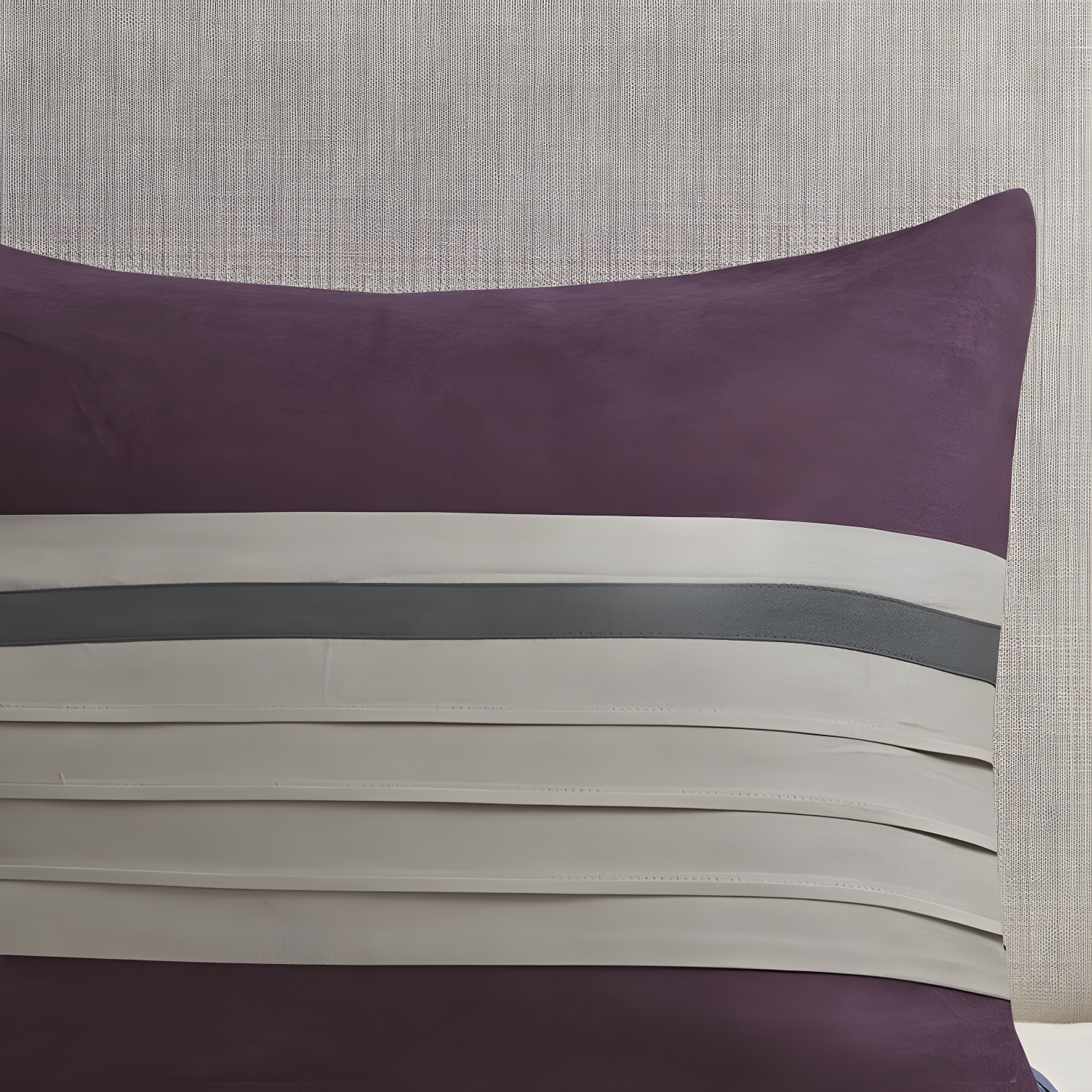 Madison Park Palmer 7 PC Pieced Faux Suede Comforter Set