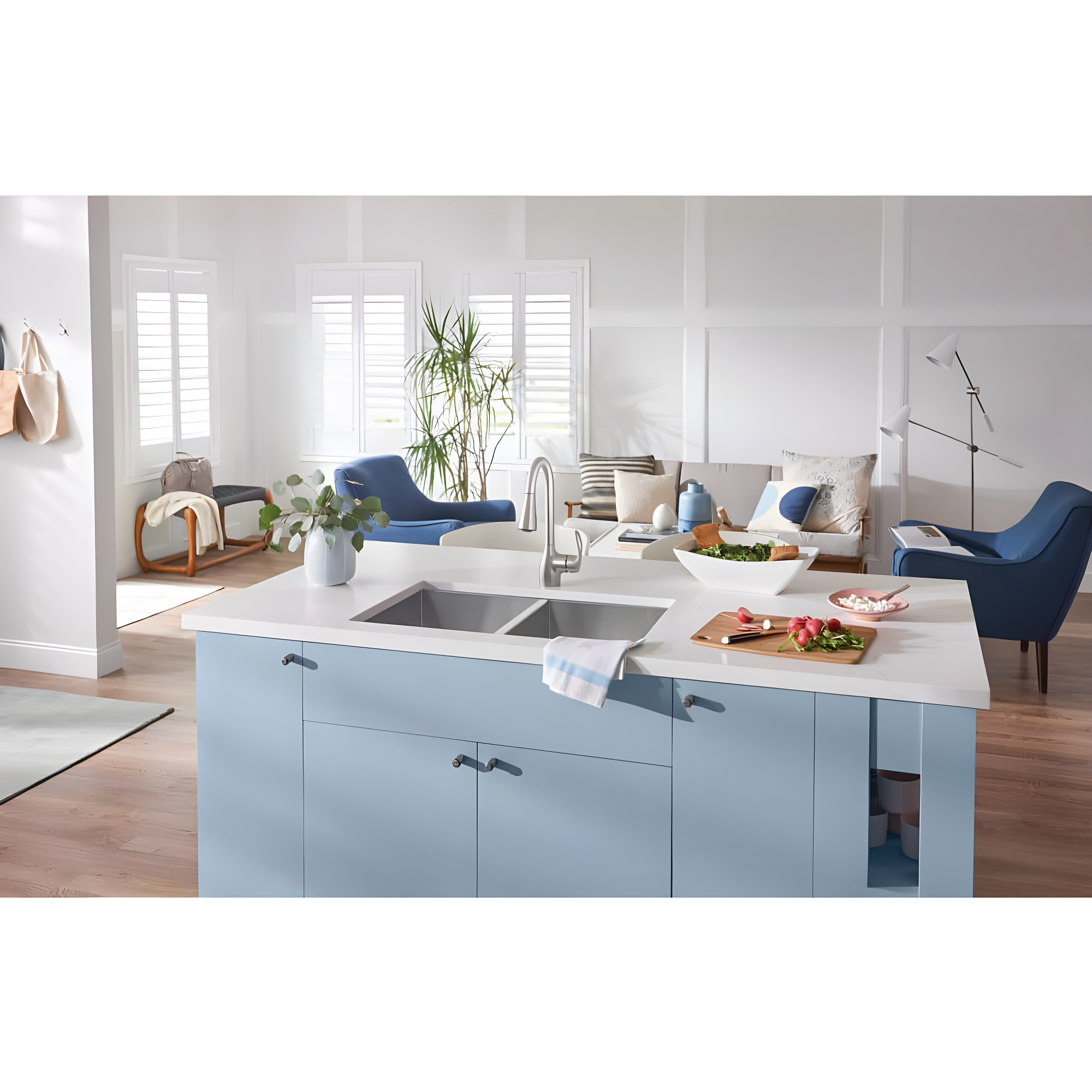 Kleo Single Handle Kitchen Faucet with Duralock and Reflex
