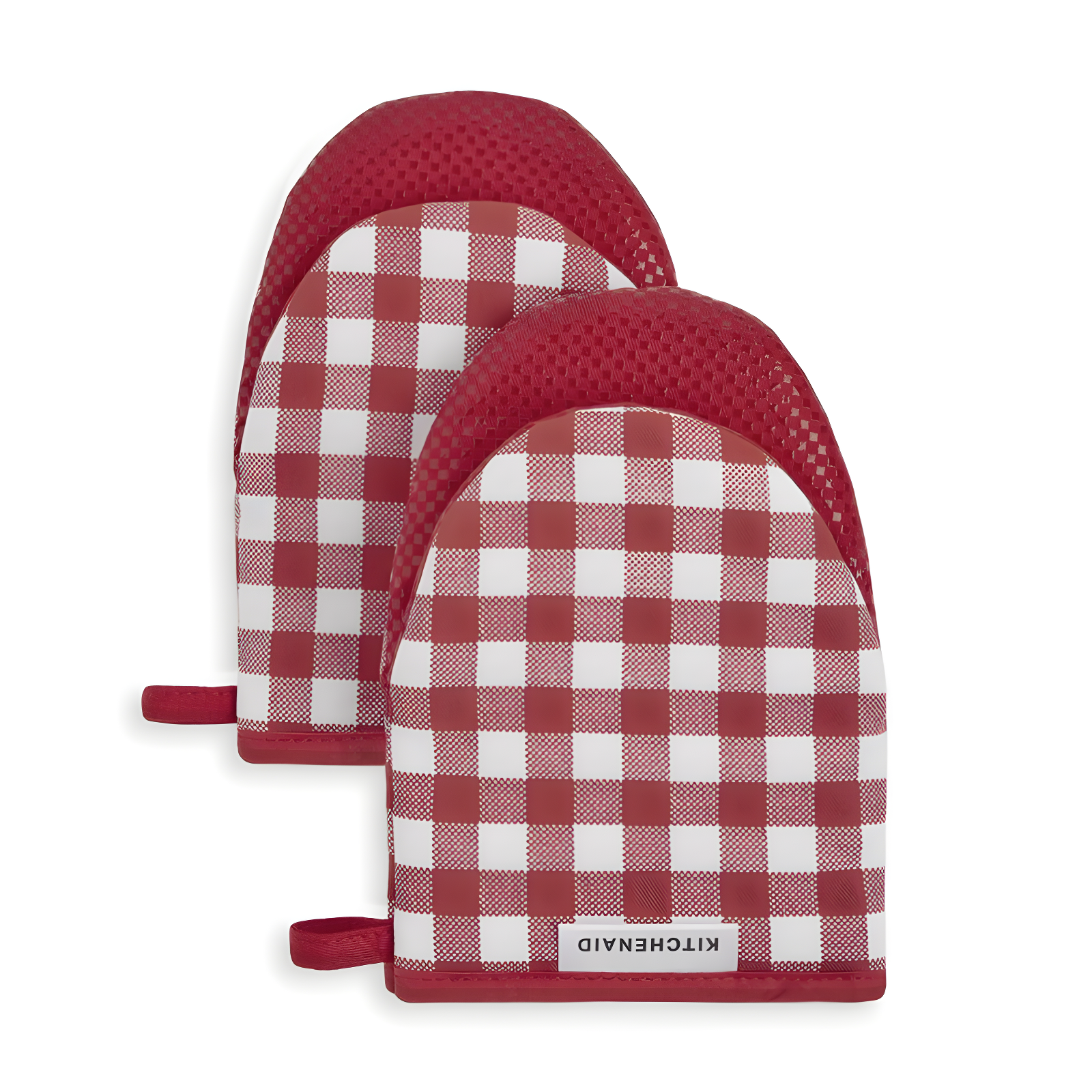 KitchenAid Gingham 2-Piece Oven Mitt