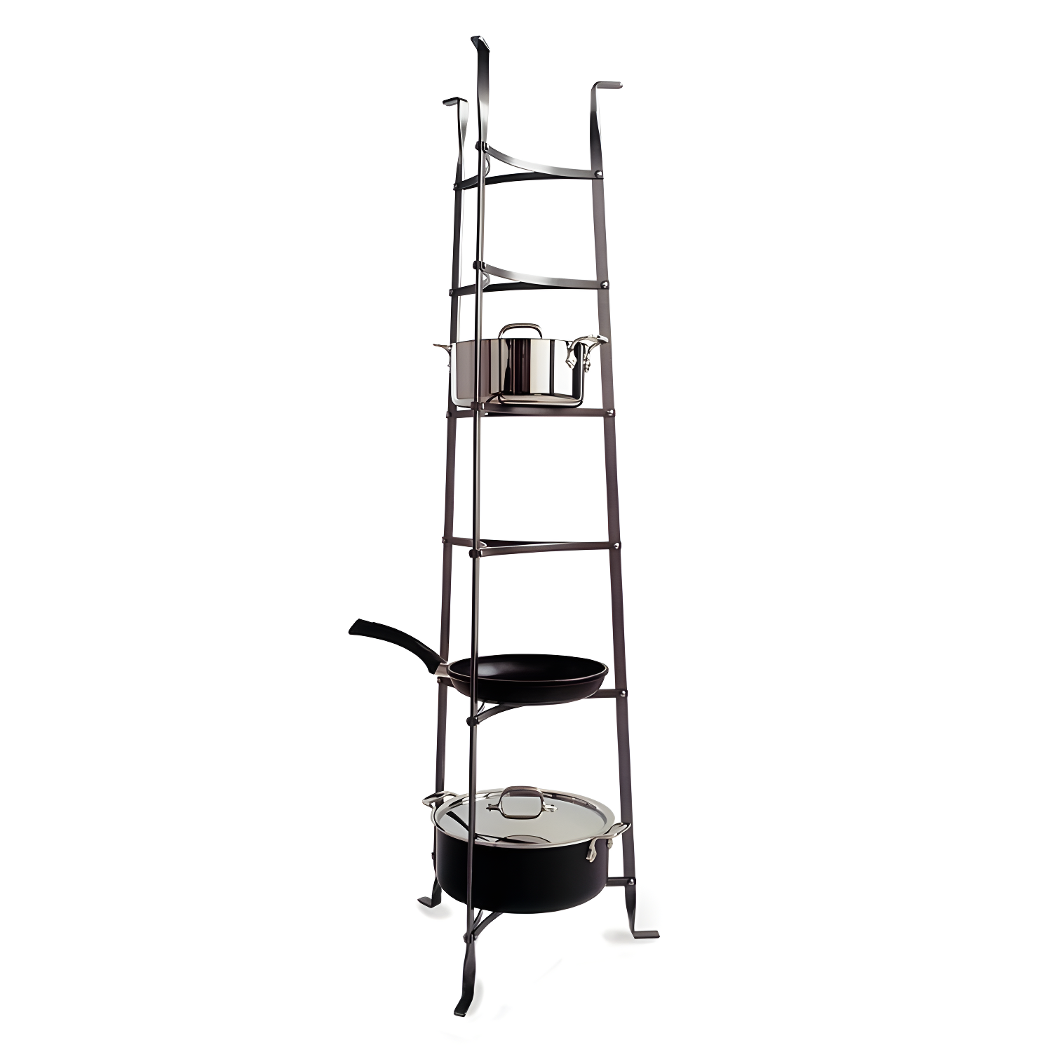 Enclume Handcrafted 6-Tier Gourmet Cookware Stand (Unassembled)