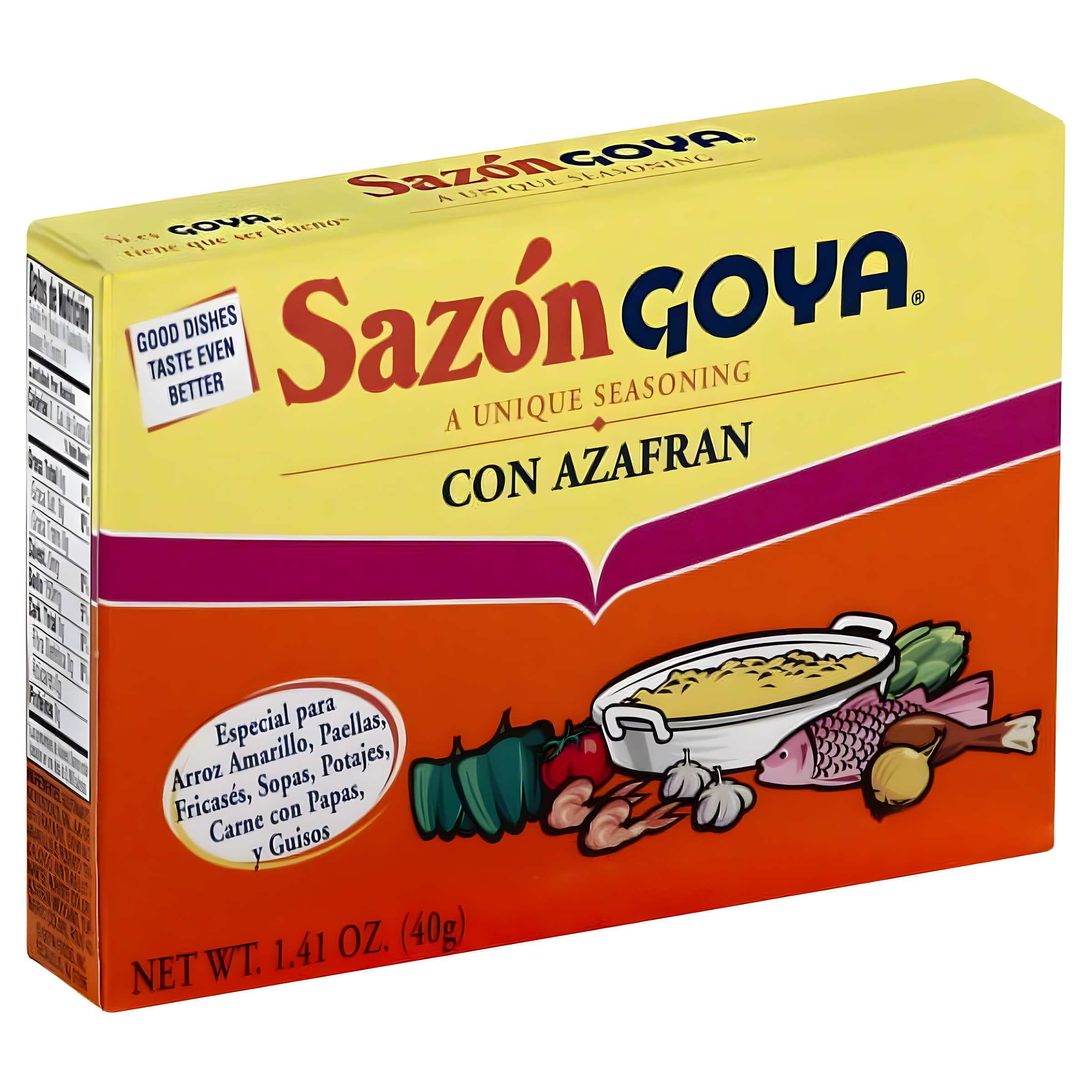 Goya Sazon con Azafran 1.41oz