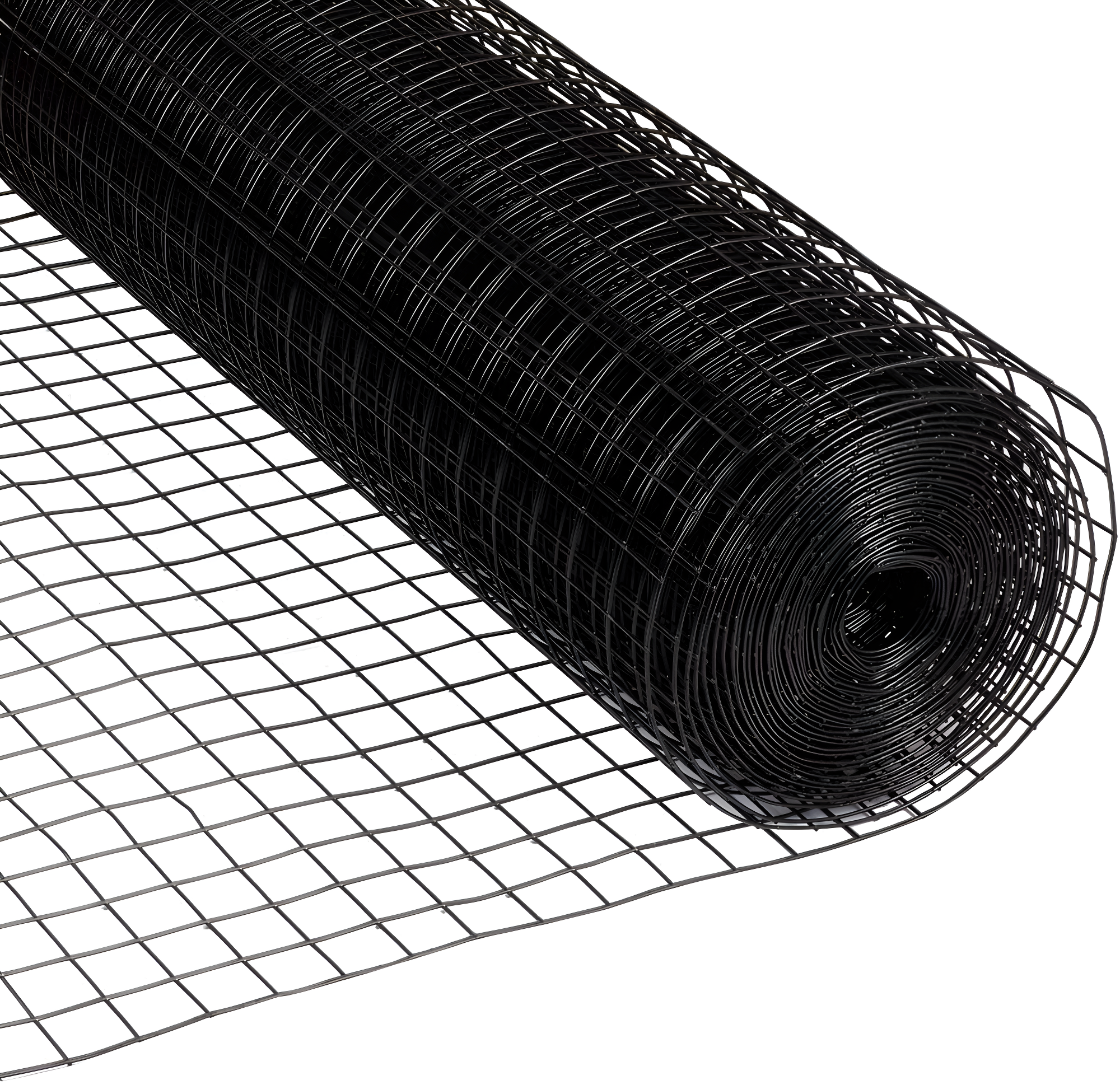Fencer Wire 16 Gauge Black Vinyl Coated Welded Wire with Mesh Size 1.5” x 1.5”, Multiple Sizes & Reviews | Wayfair