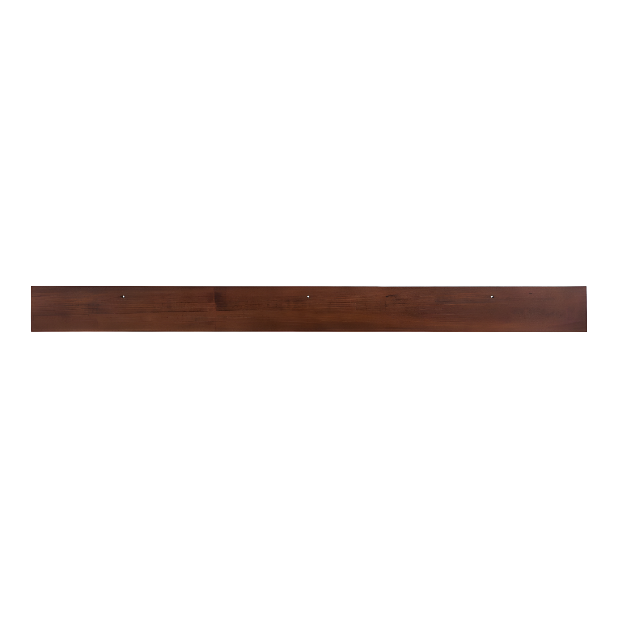 Kate and Laurel Wood Floating Shelf, 42" x 3.5", Walnut Brown