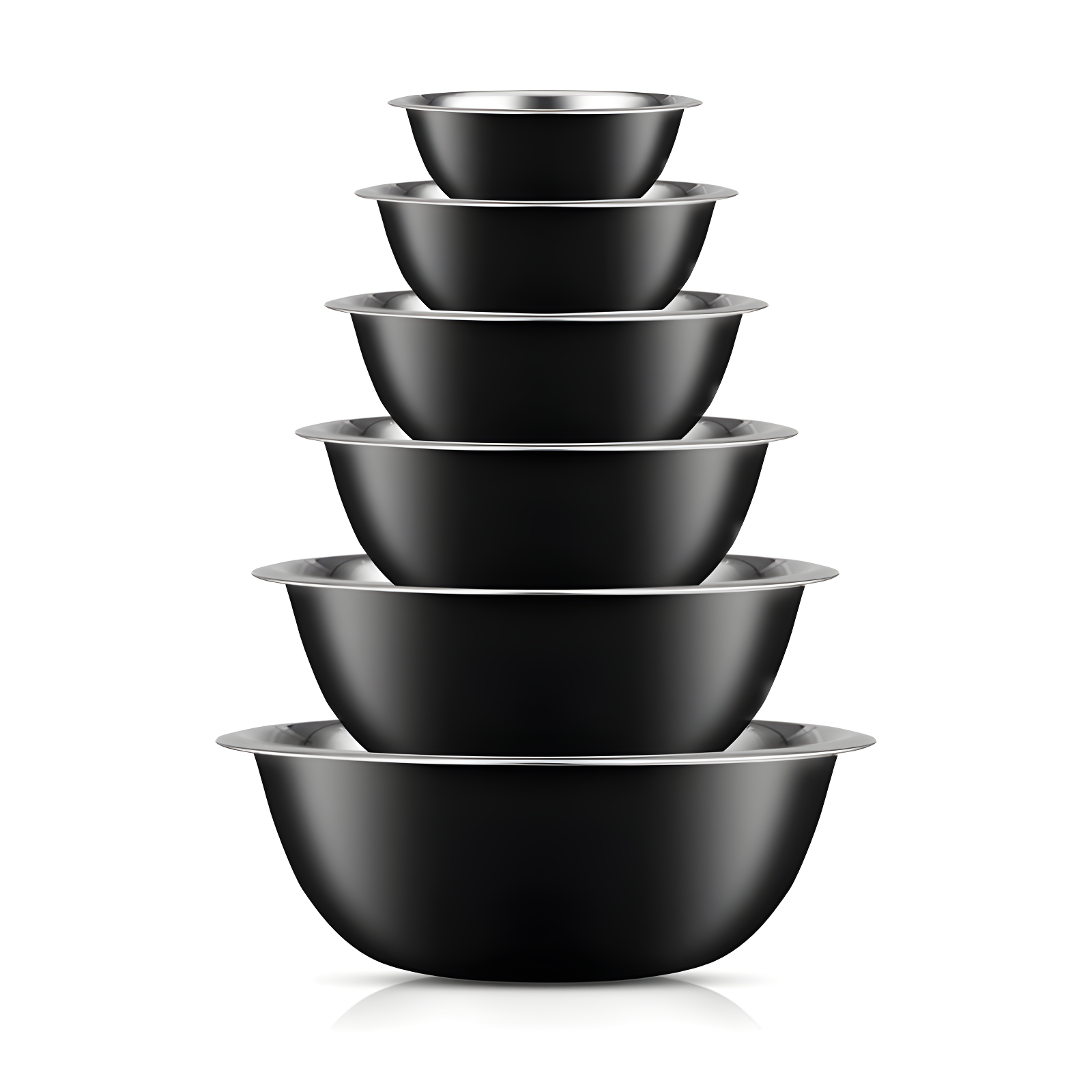 JoyJolt Joyjolt Stainless Steel Mixing Bowl, Set Of 6