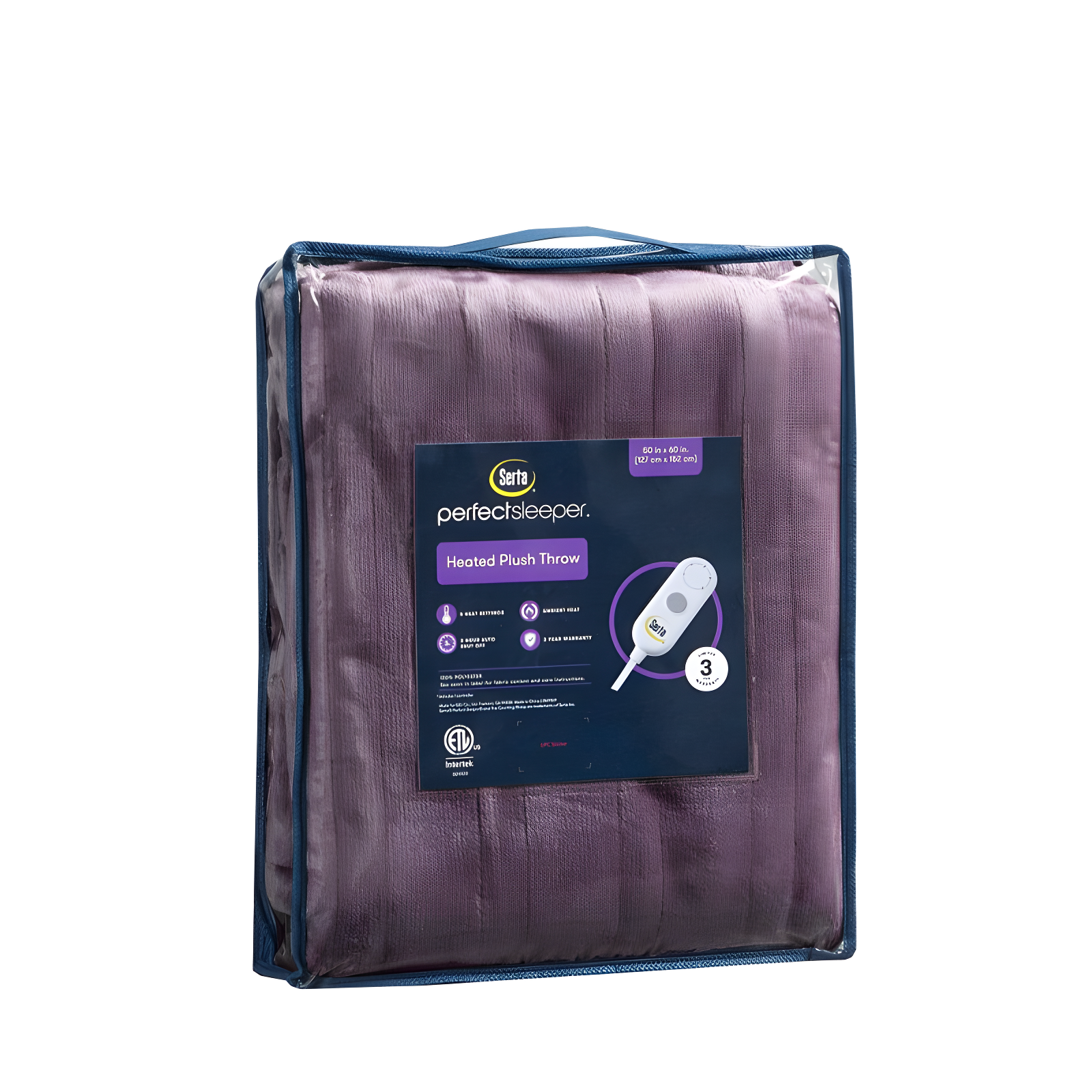 Serta Serta Plush Heated Throw