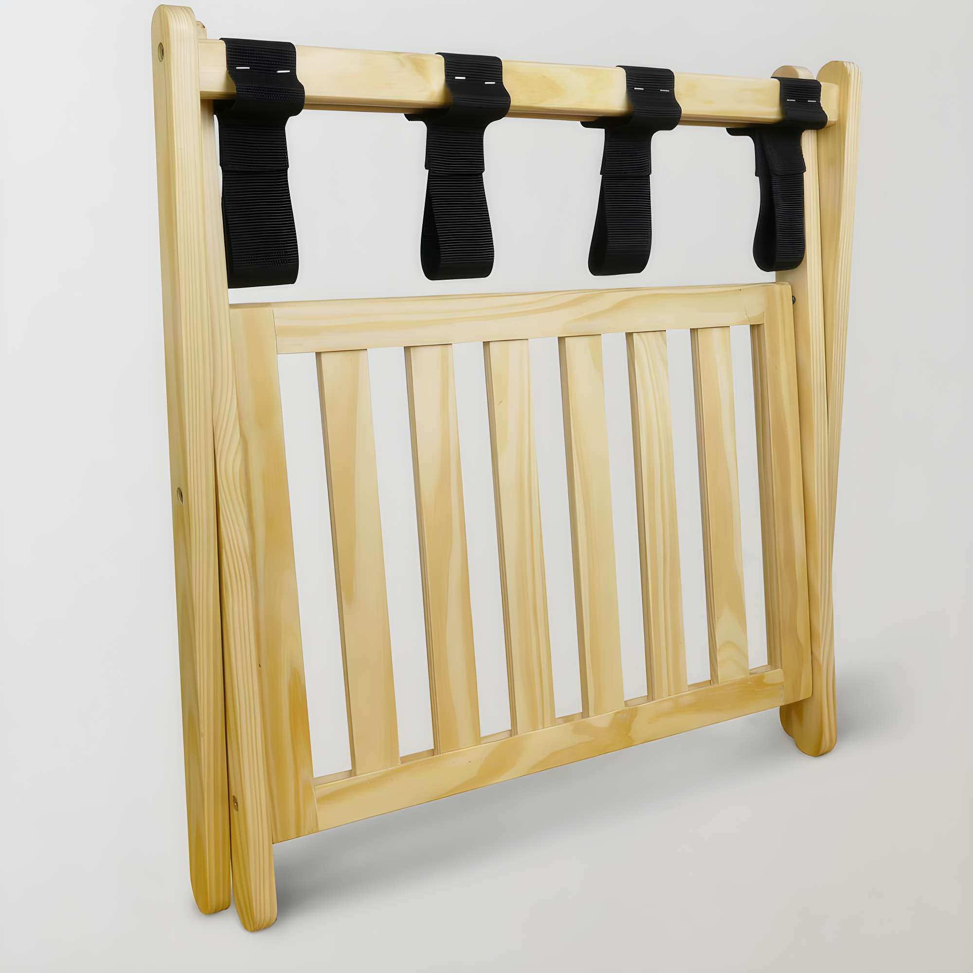 WRIWON Luggage Rack, 26.75" Wide with Shelf
