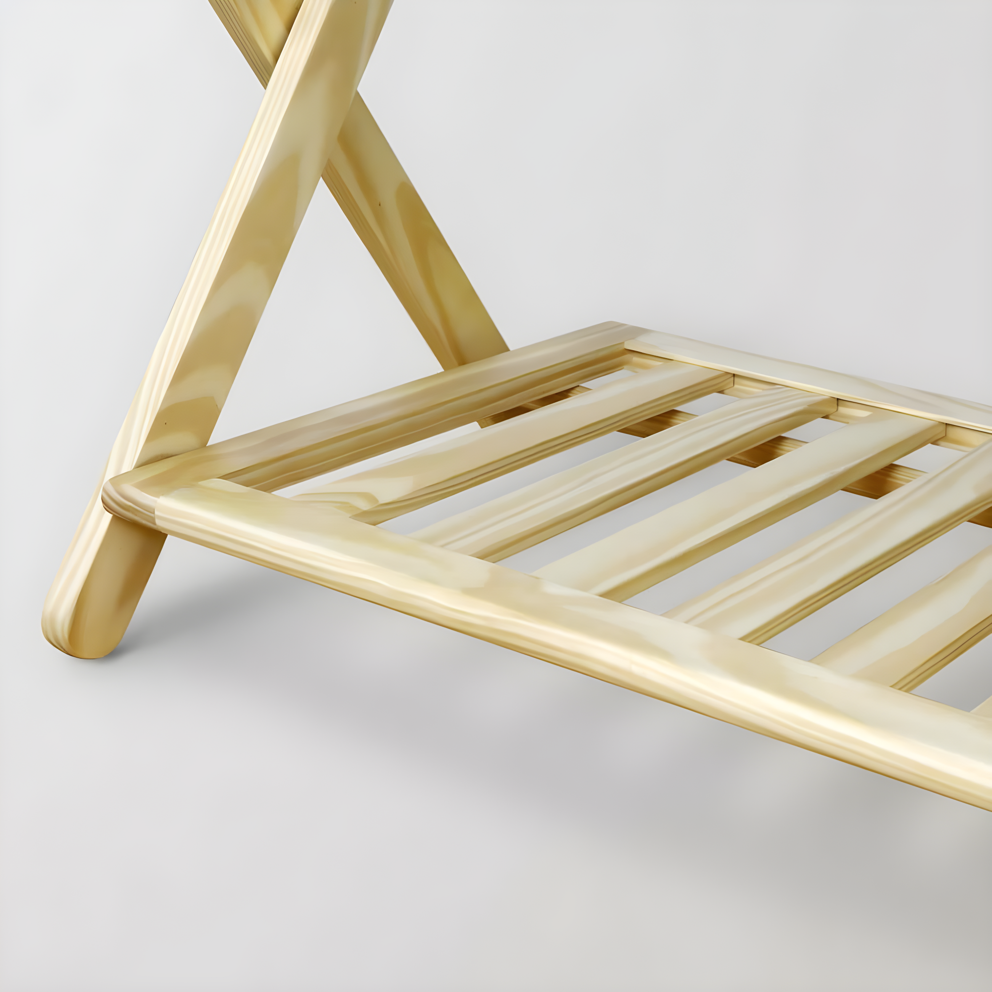 WRIWON Luggage Rack, 26.75" Wide with Shelf