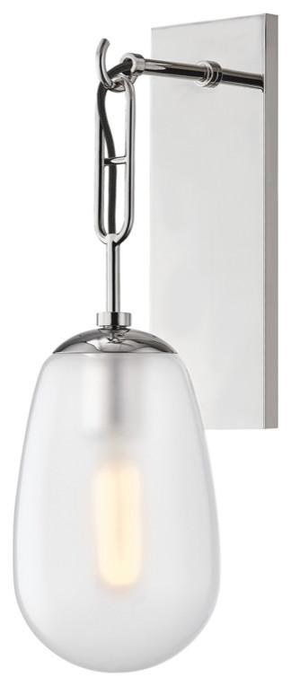 Andrews Sconce - Polished Nickel