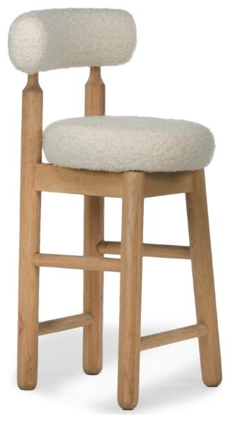 Ross Counter Stool - Natural Oak