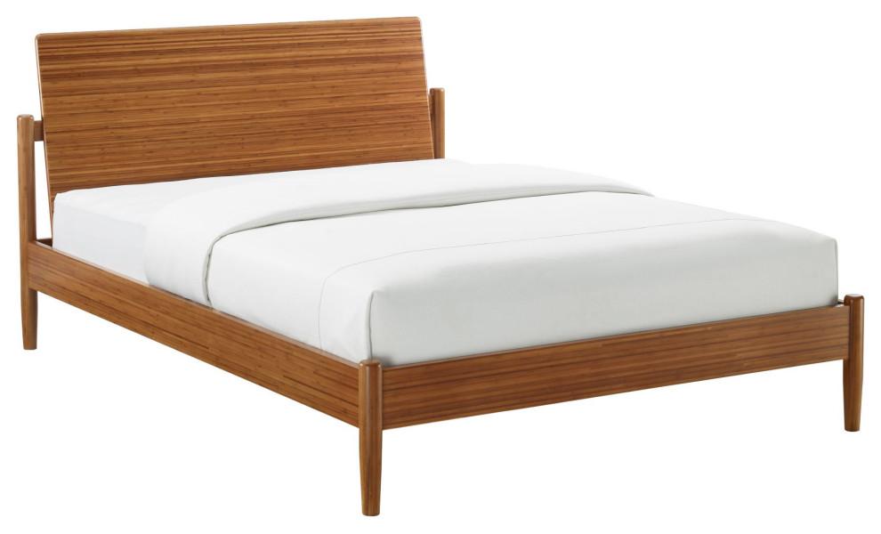 Greenington Monterey Queen Platform Bed, Amber