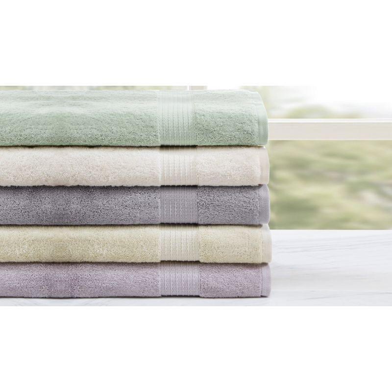 100% Organic Cotton 6pc Absorbent Ultra Soft Bath Towel Set