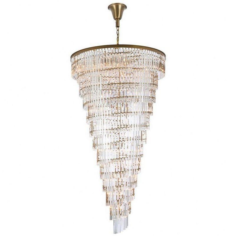 Dahlonega 58 - Light Dimmable Tiered Chandelier