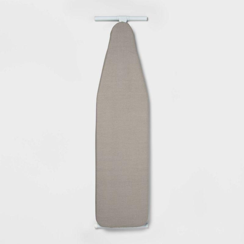 Standard Ironing Board Cover Gray - Room Essentials™: Scorch-Resistant, Cotton & Polyester, Padded, 56"x18.5"