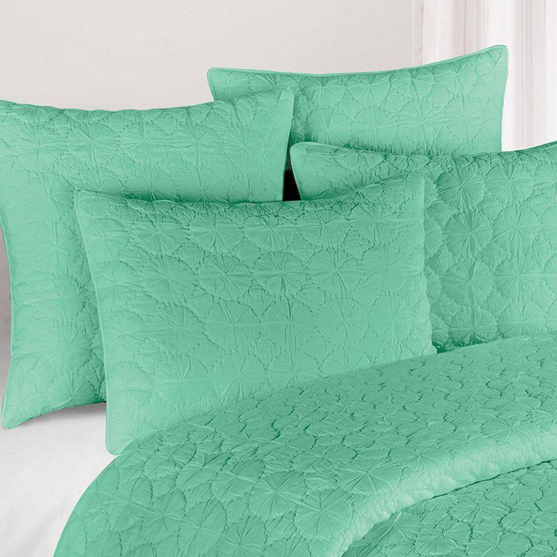 C&F Home 20" x 26" Mara Seafoam Cotton Standard Sham - Machine Washable