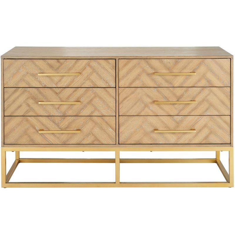 Sheldon 6 - Drawer Double Dresser