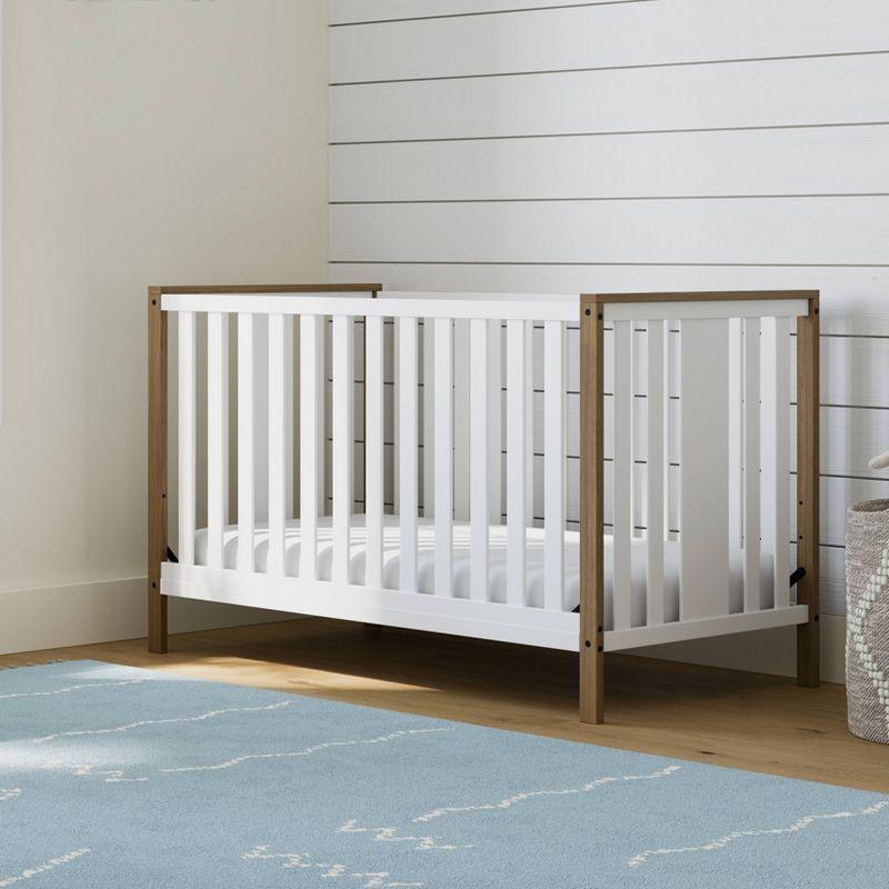 Modern Pacific 4-in-1 Convertible Crib