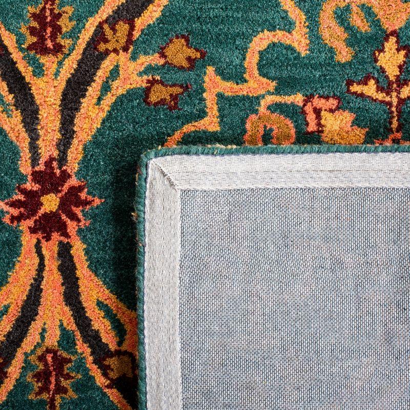Heritage HG475 Hand Tufted Area Rug - Green/Orange - 3'x5' - Safavieh.