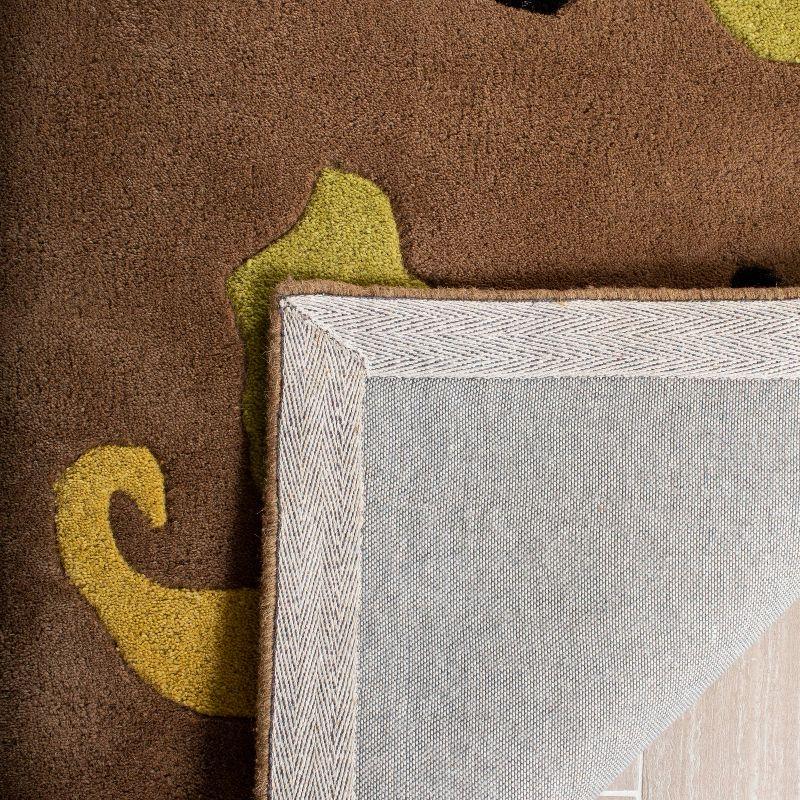 Soho SOH772 Hand Tufted Accent Rug - Brown/Multi - 2'x3' - Safavieh.