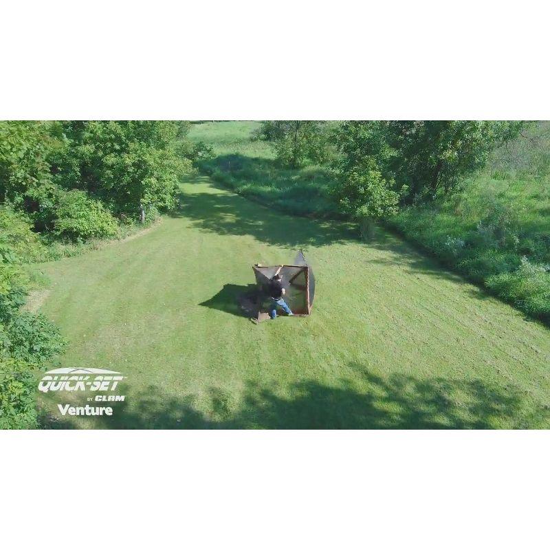 Clam CLAM Quick-Set Pavilion Portable Outdoor Canopy Shelter