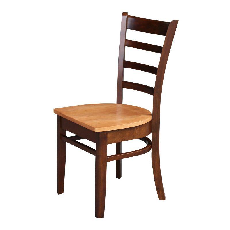 International Concepts Set of Two Emily Side Chairs