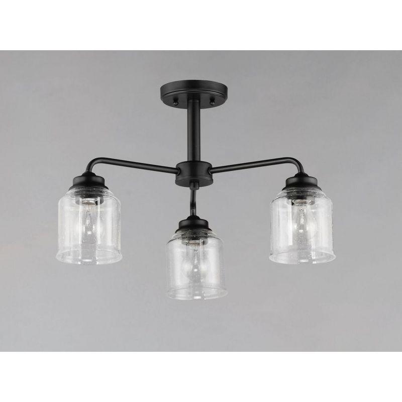 Maxim Lighting Acadia 3 - Light Chandelier in  Black