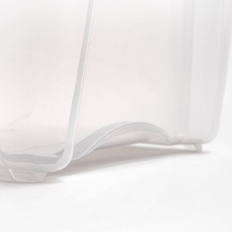 IRIS USA, Inc. Plastic Storage Box with Latching Lid in Clear