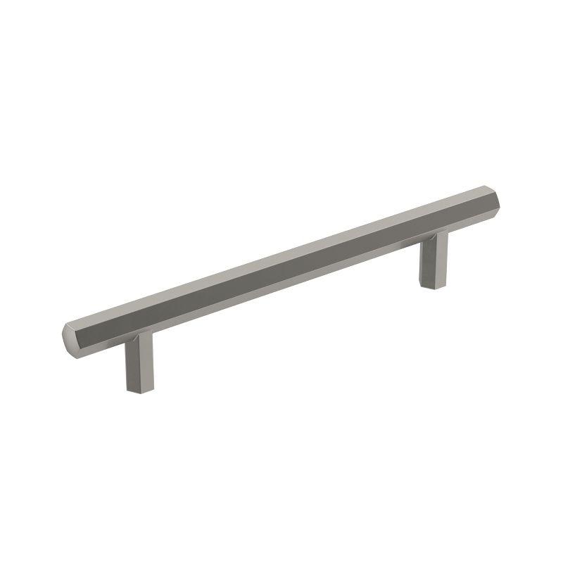 Satin Nickel Brushed Modern Cabinet Bar Pull with Mounting Hardware