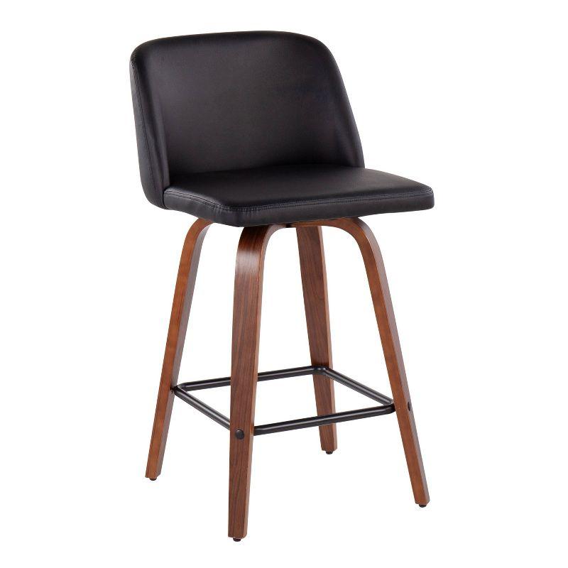 Set of 2 Toriano Square Height Barstools - LumiSource