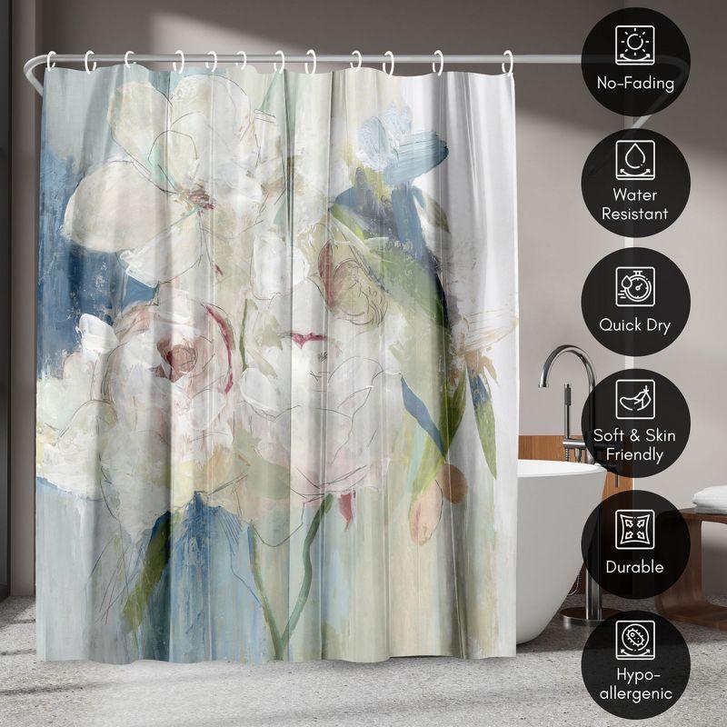 The Twillery Co.® Floral Shower Curtain Blissful Peony by PI Creative Art
