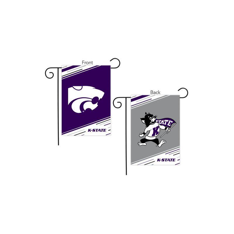 Kansas State University NCAA Licensed Double-Sided Garden Flag 12" x 18" Briarwood Lane