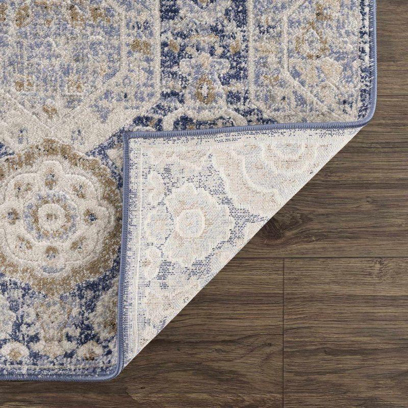 Hauteloom Rectangle Area Rug   Navy