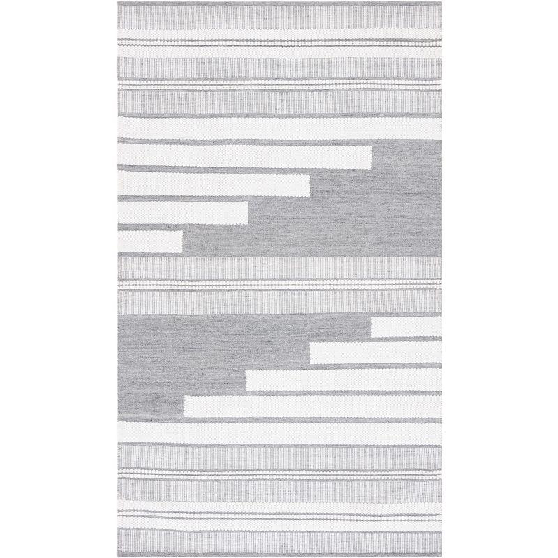 Kilim Flatweave Striped Rug