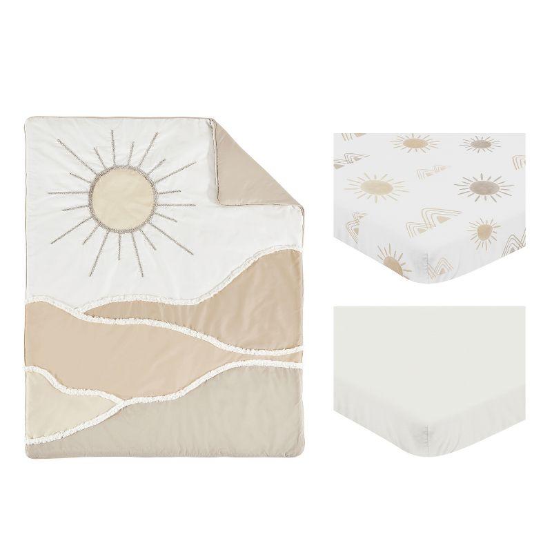 Sweet Jojo Designs Desert Sun 3 - Piece Crib Bedding Set